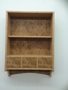 Birdseye Maple and burr oak cabinet